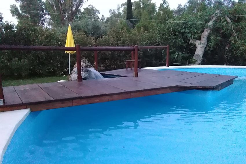 Vista piscina