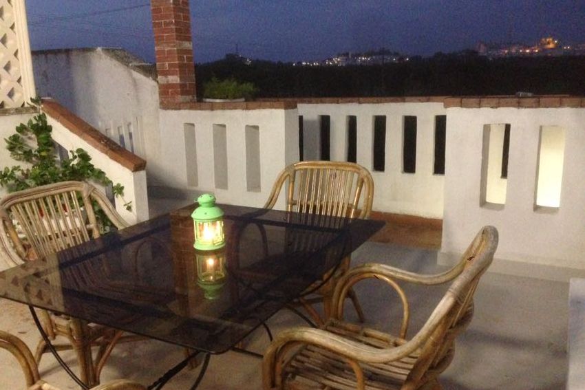 esterni della casa vacanze masseria lapica