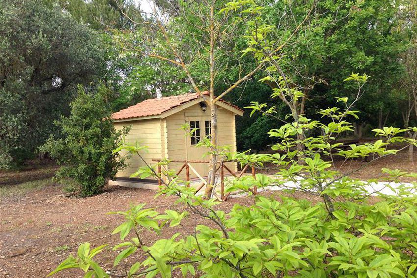 Splendido tramonto in masseria