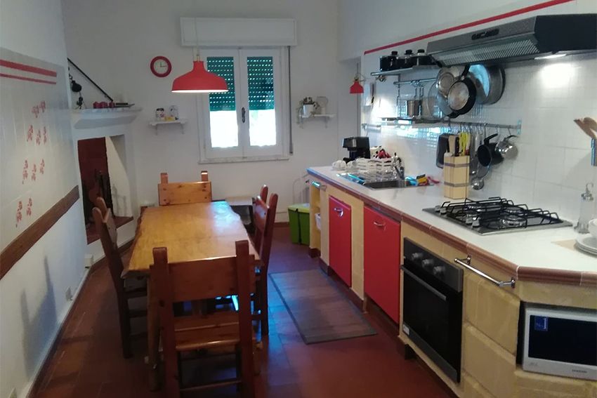 Immagine della cucina della struttura lapica